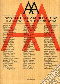 Annali dell'architettura italiana contemporanea (1986-1987) libro