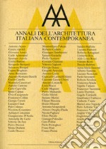 Annali dell'architettura italiana contemporanea (1988-1989) libro