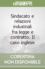 Sindacato e relazioni industriali fra legge e contratto. Il caso inglese libro