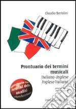 Prontuario dei termini musicali