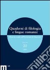 Quaderni di fifologia e lingue romanze. Ricerche svolte nell'Università di Macerata libro