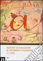 History of education & children's literature (2006). Vol. 1 libro