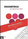 Enometrica special issue (2010). Ediz. inglese libro