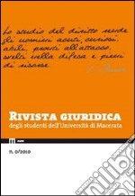 Rivista giuridica degli studenti dell'Università di Macerata