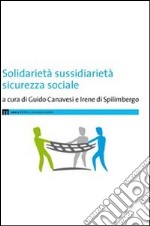 Solidarietà sussidiarietà sicurezza sociale libro