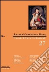 Giornale di storia costituzionale. Ediz. italiana e inglese. Vol. 27 libro