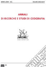 Annali di ricerche e studi di geografia (2017) libro