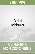 Scritti rabbinici libro