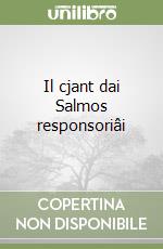 Il cjant dai Salmos responsoriâi libro