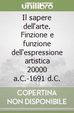 Il sapere dell'arte. Finzione e funzione dell'espressione artistica 20000 a.C.-1691 d.C. libro