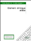 Elementi di lingua araba libro