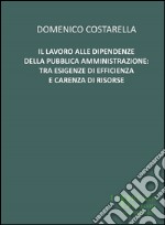 Il lavoro alle dipendenze della pubblica amministrazione. Tra esigenze di efficienza e acrenza di risorse libro