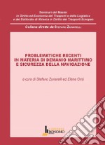 Problematiche recenti in materia di demanio marittimo e sicurezza della navigazione