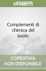Complementi di chimica del suolo