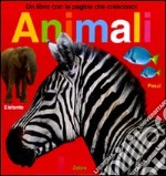 Un libro con le pagine che crescono! Animali