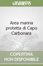 Area marina protetta di Capo Carbonara libro