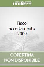 Fisco accertamento 2009 libro