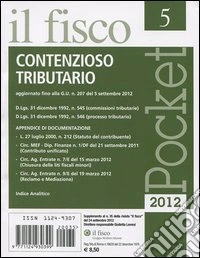 Pocket (2012). Vol. 5: Contenzioso tributario