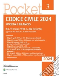 Codice civile 2024. Società e bilancio