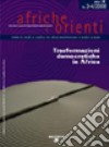 Afriche e Orienti (2006). Vol. 3: Trasformazioni democratiche in Africa libro