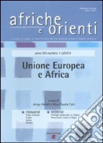 Afriche e Orienti (2011) vol. 1-2: Unione Europea e Africa libro