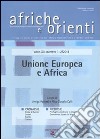 Afriche e Orienti (2011) vol. 1-2: Unione Europea e Africa libro