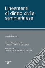 Lineamenti di diritto civile sammarinese libro