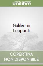 Galileo in Leopardi