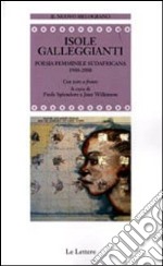 Isole galleggianti. Poesia femminile sudafricana (1948-2008)