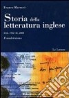 Storia della letteratura inglese. Dal 1922 al 2000. Il modernismo libro