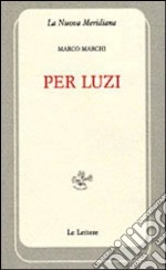 Per Luzi libro