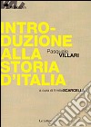 Introduzione alla storia d'Italia libro
