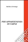 Per appatenenza di carne libro