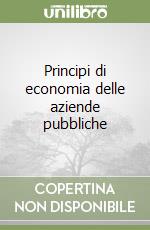 Principi di economia delle aziende pubbliche