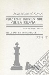 Qualche impressione sulla Russia libro di Keynes John Maynard