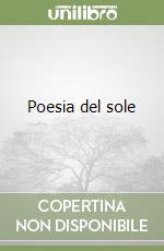 Poesia del sole libro