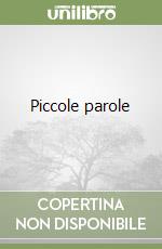 Piccole parole libro