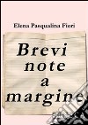 Brevi note a margine libro