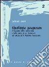 Theologia pauperum. Il racconto della conversione e della morte di san Francesco nel corpus delle leggende francescane libro