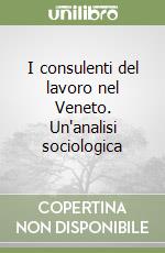 I consulenti del lavoro nel Veneto. Un'analisi sociologica libro