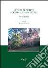 Lezioni di diritto forestale e ambientale. Parte speciale libro