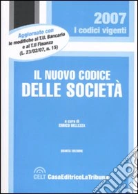 Il nuovo codice delle società libro