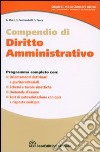 Compendio di diritto amministrativo libro