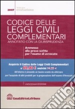 Codice delle leggi civili complementari. Annotato con la giurisprudenza libro