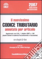 Il nuovissimo codice tributario annotato per articolo. Con CD-ROM libro