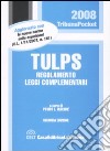 TULPS. Regolamento, leggi complementari libro