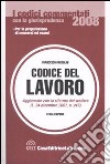 Codice del lavoro libro