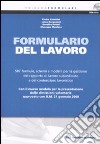 Formulario del lavoro. Con CD-ROM libro