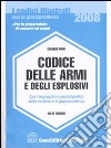 Codice delle armi e degli esplosivi libro