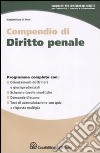 Compendio di diritto penale libro